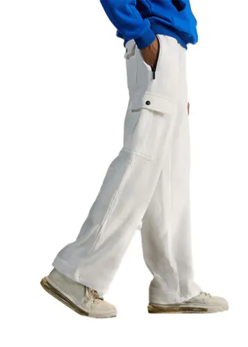 Vibes Signature White Sweatpant