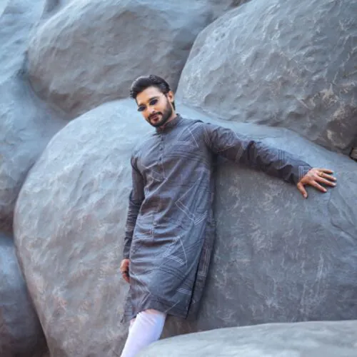 Urban Edge Geometric Punjabi-XL