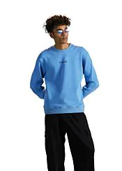 Vibes Sky Blue Sweatshirt-M