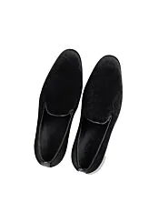 Black Velvet Shoes