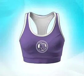 Sports Bra-Elegant Purple