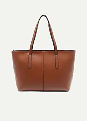 Luxury Ladie's Tote Bag-Walnut Brown