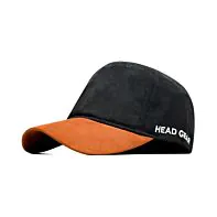 HEAD GEAR BLACK ORANGE DUAL TONE CAP