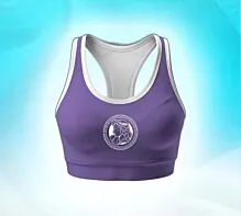 Sports Bra-Elegant Purple