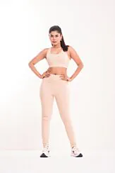 Premium Bra leggings-Soft Nude Beige