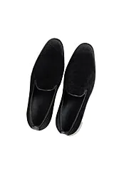 Black Velvet Shoes